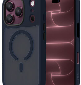 NoXx NoXx iPhone 18 Pro Max Magsafe Hoesje - Donkerblauw