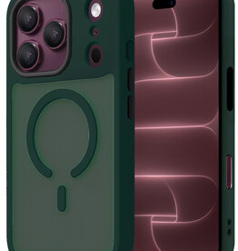 NoXx NoXx iPhone 18 Pro Max Magsafe Hoesje - Donkergroen