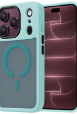NoXx NoXx iPhone 18 Pro Max Magsafe Hoesje - Lichtblauw