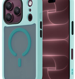 NoXx NoXx iPhone 18 Pro Max Magsafe Hoesje - Lichtblauw