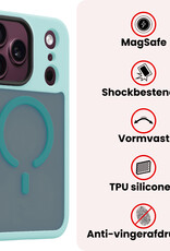 NoXx NoXx iPhone 18 Pro Max Magsafe Hoesje - Lichtblauw