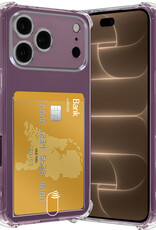 Nomfy Nomfy iPhone 18 Pro Hoesje Pashouder