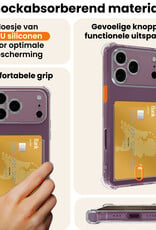 Nomfy Nomfy iPhone 18 Pro Hoesje Pashouder - 2 PACK