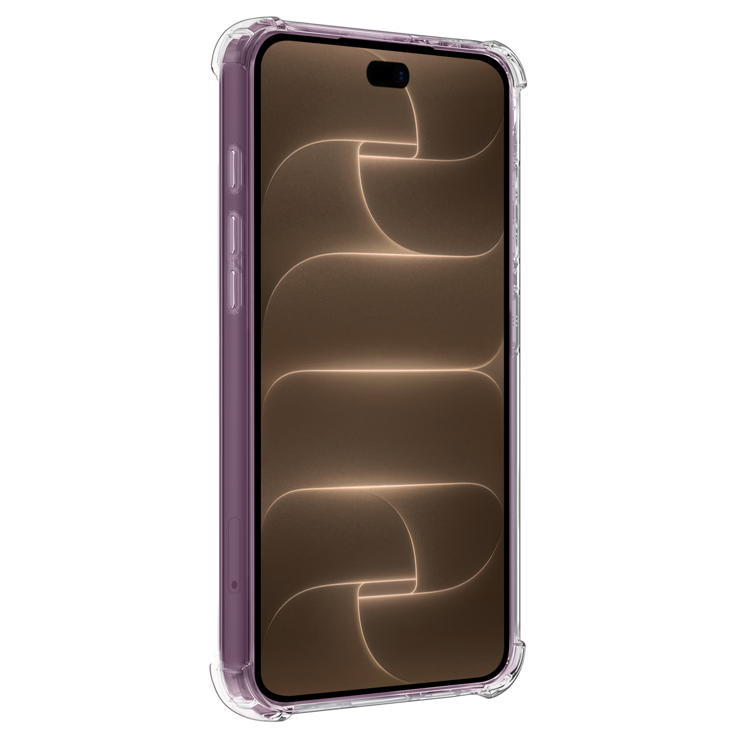 Nomfy Nomfy iPhone 18 Pro Hoesje Pashouder Met Screenprotector