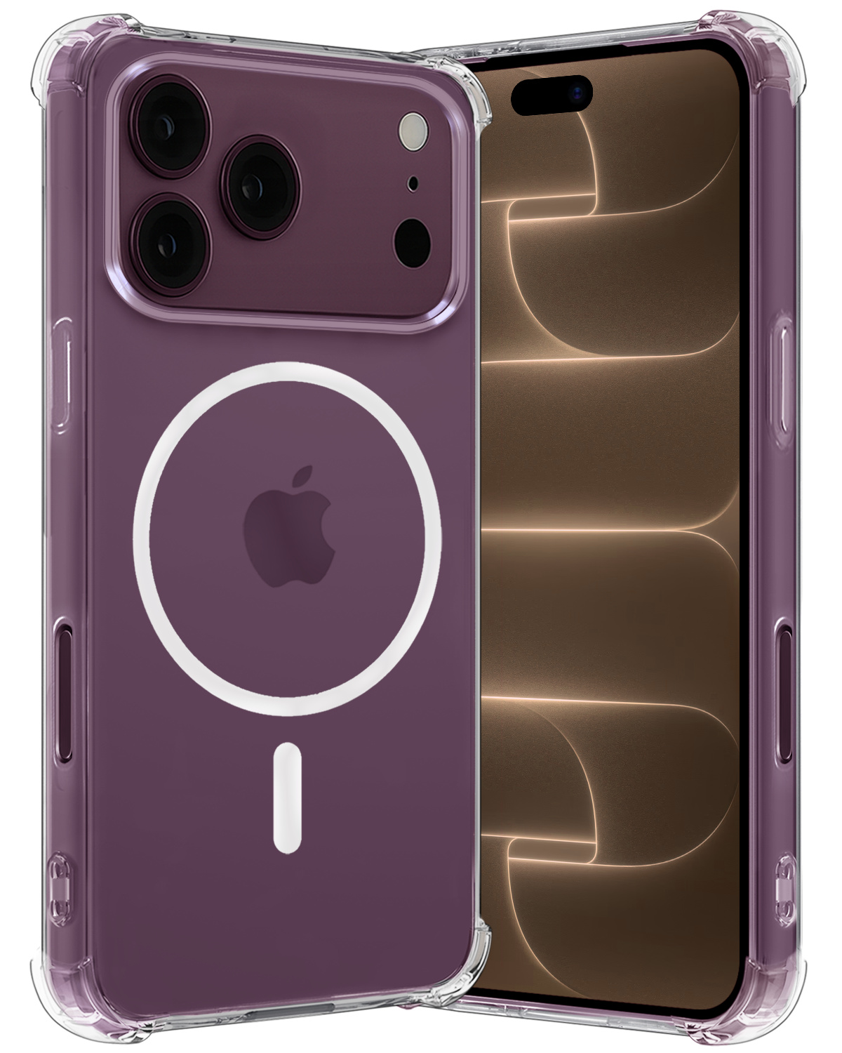 Nomfy Nomfy iPhone 18 Pro Max Magsafe Hoesje - Transparant