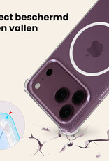 Nomfy Nomfy iPhone 18 Pro Max Magsafe Hoesje - Transparant