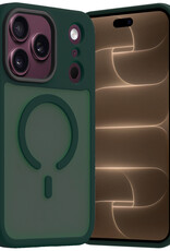 Nomfy Nomfy iPhone 18 Pro Magsafe Hoesje - Donkergroen