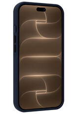 Nomfy Nomfy iPhone 18 Pro Max Magsafe Hoesje Donkerblauw Met Screenprotector
