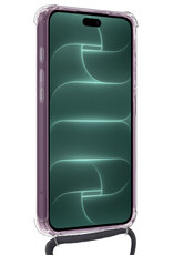 Forterra Forterra iPhone 18 Pro Max Hoesje Pashouder met Koord Met Screenprotector