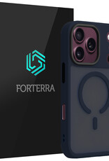 Forterra Forterra iPhone 18 Pro Magsafe Hoesje - Donkerblauw