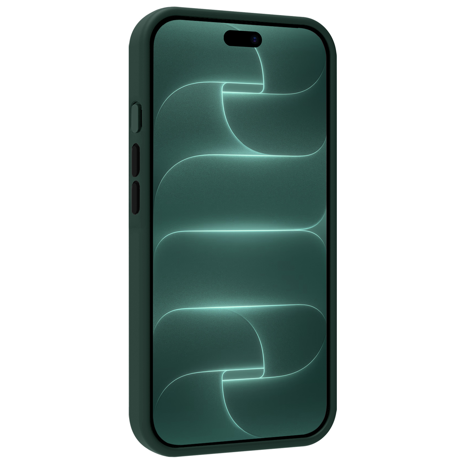 Forterra Forterra iPhone 18 Pro Magsafe Hoesje Donkergroen Met 2x Screenprotector