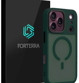 Forterra Forterra iPhone 18 Pro Max Magsafe Hoesje - Donkergroen