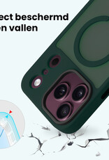 Forterra Forterra iPhone 18 Pro Max Magsafe Hoesje - Donkergroen