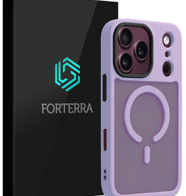 Forterra Forterra iPhone 18 Pro Max Magsafe Hoesje - Lila