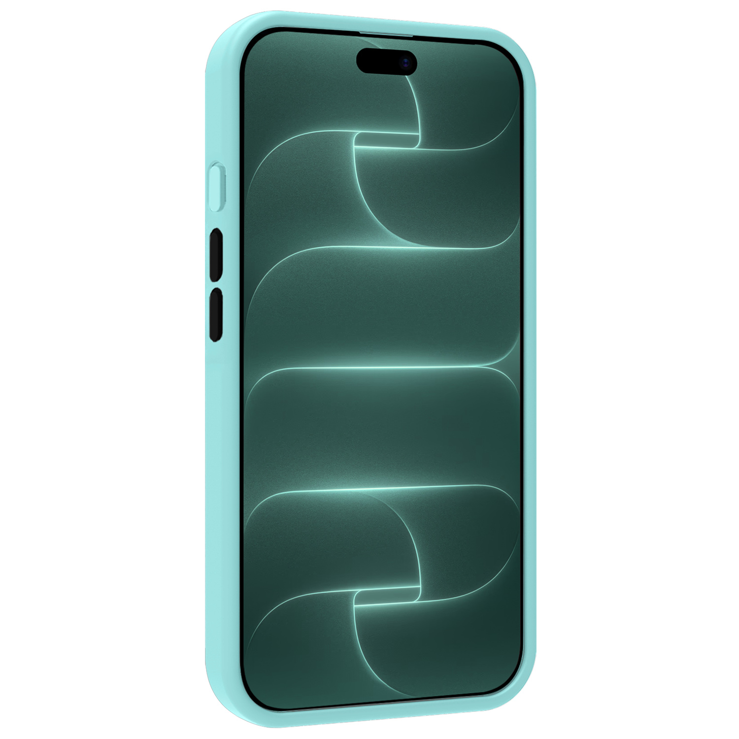 Forterra Forterra iPhone 18 Pro Max Magsafe Hoesje Lichtblauw Met 2x Screenprotector