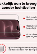 NoXx NoXx iPhone 18 Pro Max Hoesje Shockproof Met 2x Screenprotector Met Dichte Notch