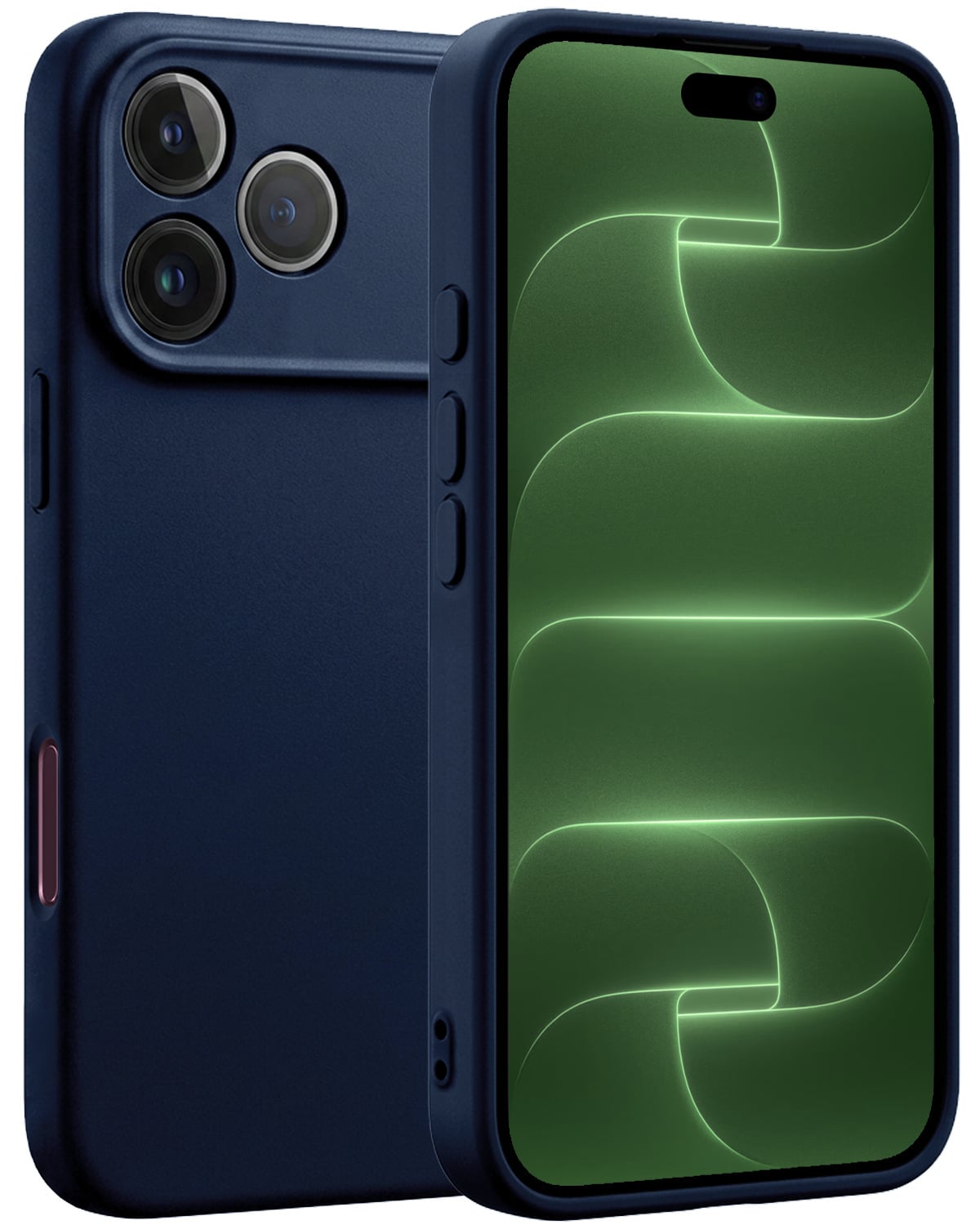 BASEY. BASEY. iPhone 18 Pro Hoesje Siliconen - Donkerblauw