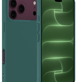 BASEY. BASEY. iPhone 18 Pro Hoesje Siliconen - Donkergroen
