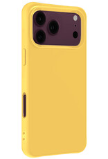 BASEY. BASEY. iPhone 18 Pro Hoesje Siliconen - Geel