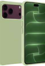 BASEY. BASEY. iPhone 18 Pro Hoesje Siliconen - Groen