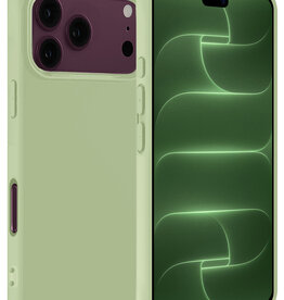 BASEY. BASEY. iPhone 18 Pro Hoesje Siliconen - Groen