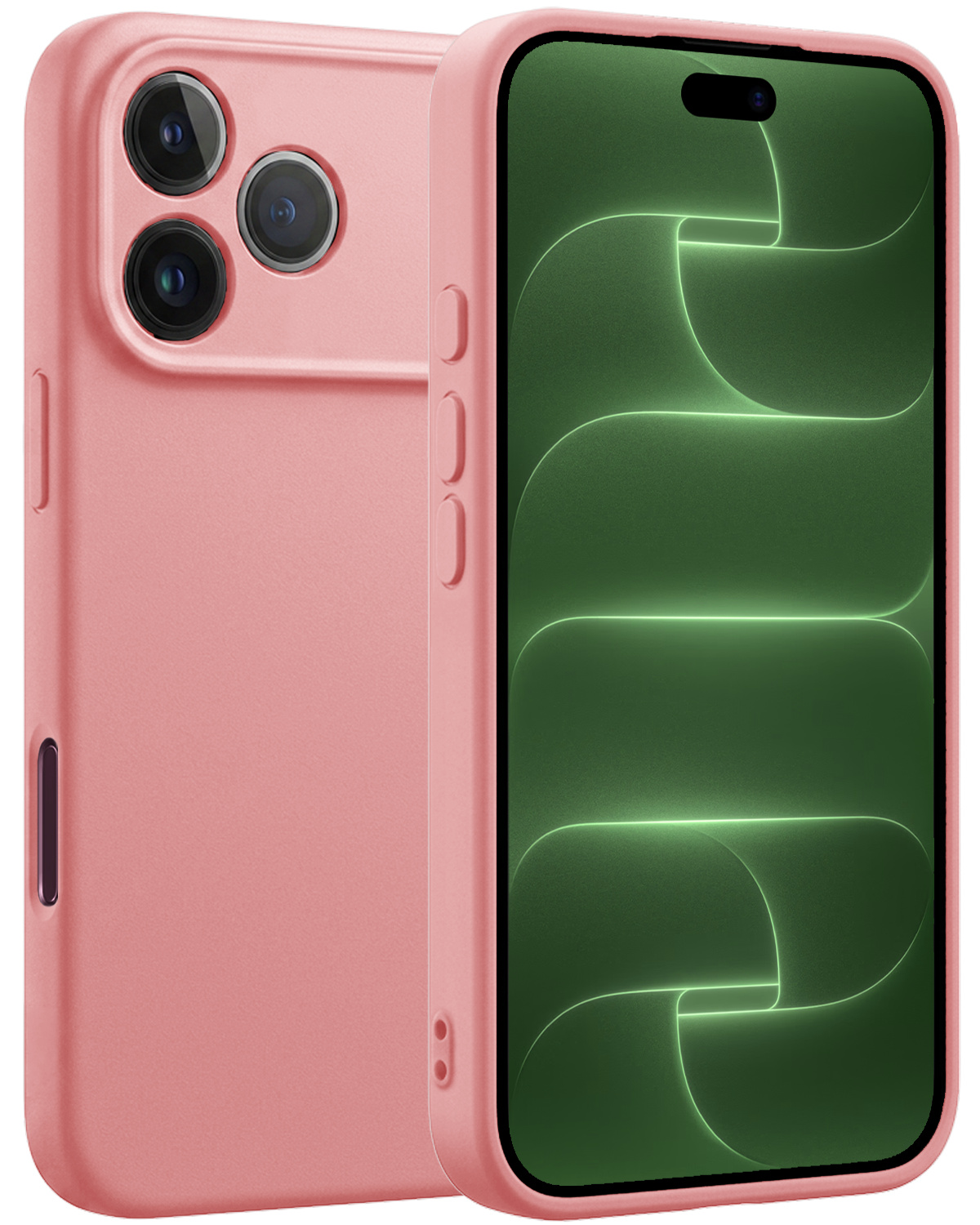 BASEY. BASEY. iPhone 18 Pro Hoesje Siliconen - Lichtroze