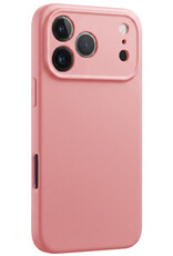 BASEY. BASEY. iPhone 18 Pro Hoesje Siliconen - Lichtroze