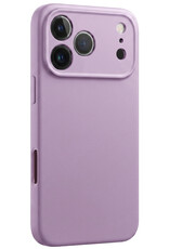 BASEY. BASEY. iPhone 18 Pro Hoesje Siliconen - Lila