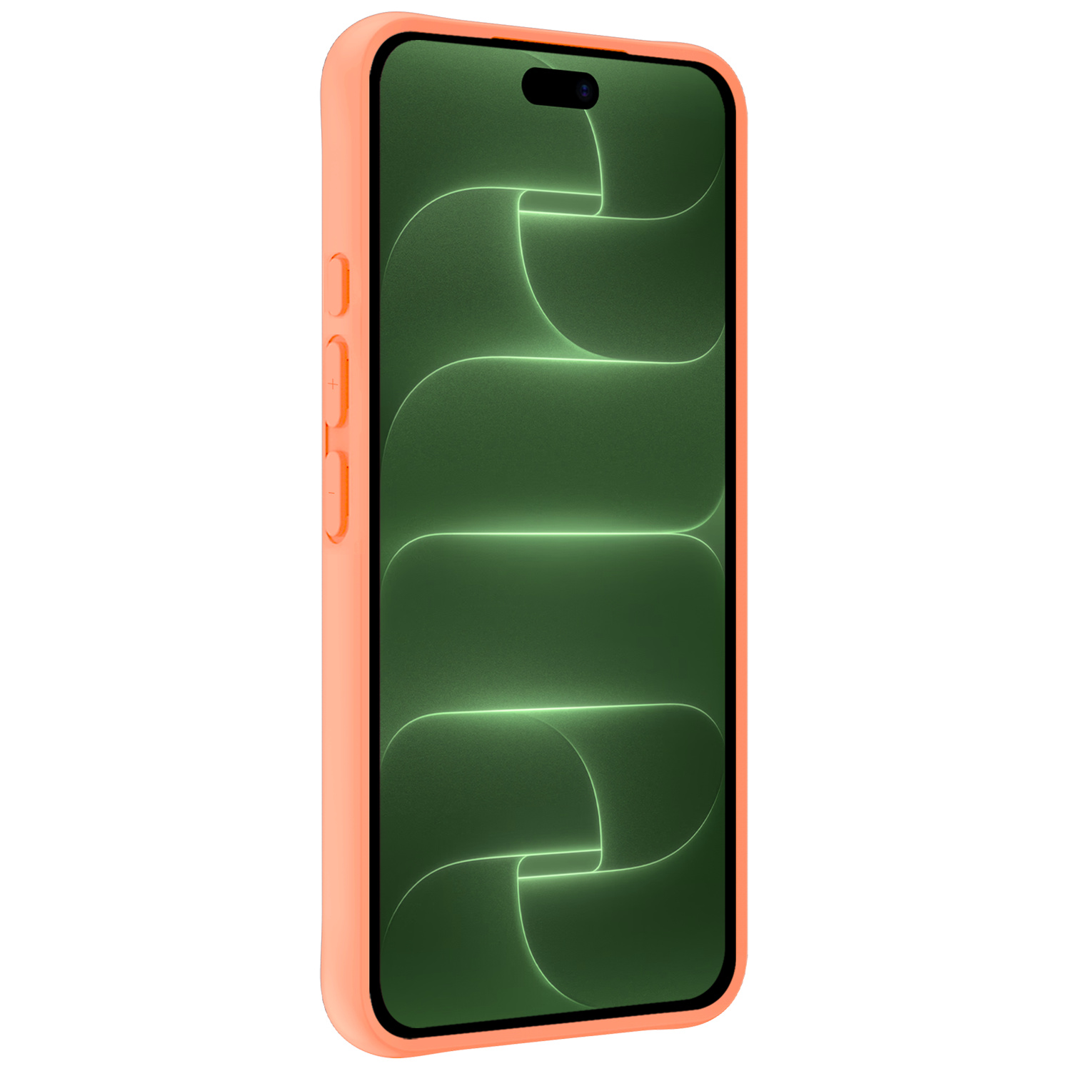 BASEY. BASEY. iPhone 18 Pro Hoesje Siliconen - Perzik