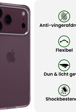 BASEY. BASEY. iPhone 18 Pro Hoesje Siliconen - Transparant