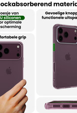 BASEY. BASEY. iPhone 18 Pro Hoesje Siliconen - Transparant