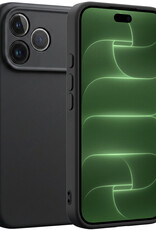 BASEY. BASEY. iPhone 18 Pro Hoesje Siliconen - Zwart