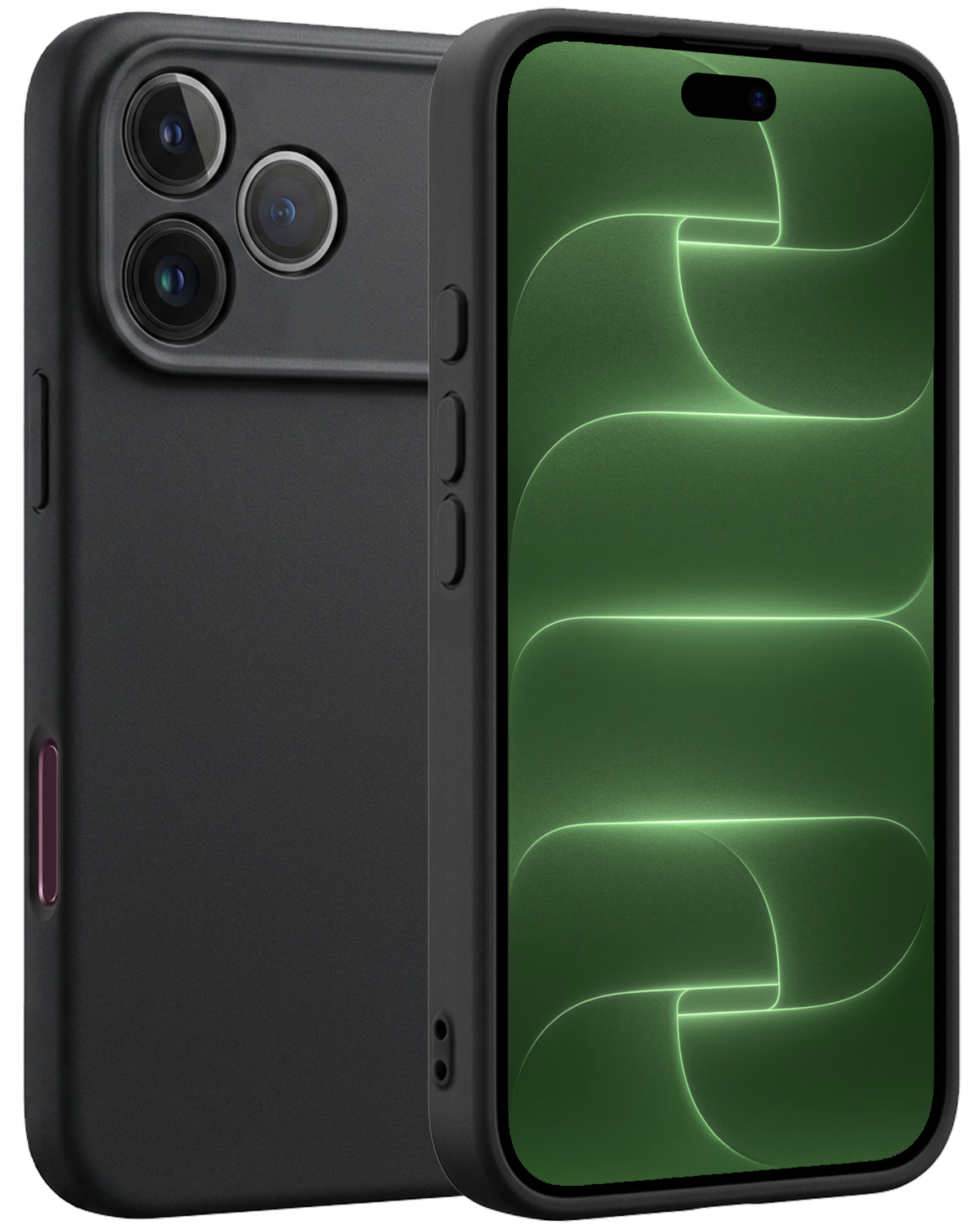 BASEY. BASEY. iPhone 18 Pro Hoesje Siliconen - Zwart