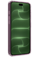 BASEY. BASEY. iPhone 18 Pro Hoesje Siliconen Met 2x Screenprotector Met Dichte Notch - Transparant