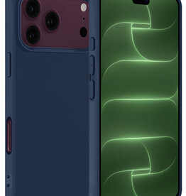 BASEY. BASEY. iPhone 18 Pro Max Hoesje Siliconen - Donkerblauw