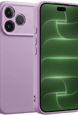 BASEY. BASEY. iPhone 18 Pro Max Hoesje Siliconen - Lila