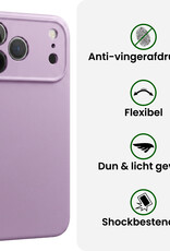 BASEY. BASEY. iPhone 18 Pro Max Hoesje Siliconen - Lila