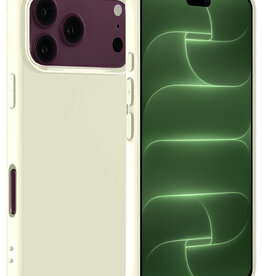 BASEY. BASEY. iPhone 18 Pro Max Hoesje Siliconen - Wit