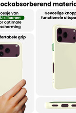 BASEY. BASEY. iPhone 18 Pro Max Hoesje Siliconen - Wit