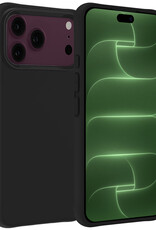 BASEY. BASEY. iPhone 18 Pro Max Hoesje Siliconen - Zwart