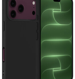 BASEY. BASEY. iPhone 18 Pro Max Hoesje Siliconen - Zwart