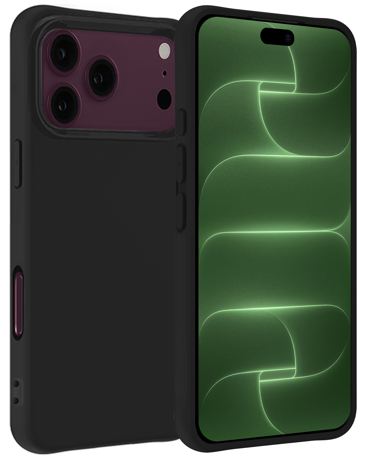 BASEY. BASEY. iPhone 18 Pro Max Hoesje Siliconen - Zwart