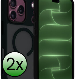 BASEY. BASEY. iPhone 18 Pro Magsafe Hoesje - Zwart - 2 PACK
