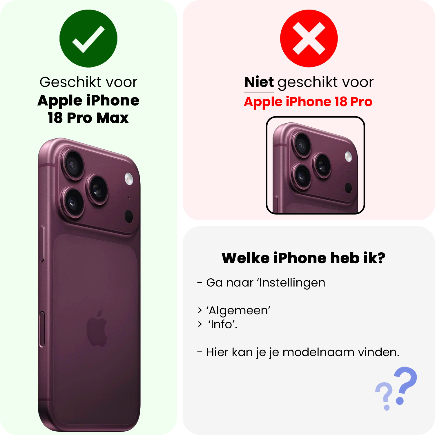 BASEY. BASEY. iPhone 18 Pro Max Magsafe Hoesje - Perzik - 2 PACK