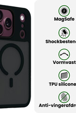 BASEY. BASEY. iPhone 18 Pro Max Magsafe Hoesje Zwart Met Screenprotector