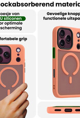 BASEY. BASEY. iPhone 18 Pro Max Magsafe Hoesje Perzik Met 2x Screenprotector