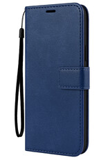 BASEY. BASEY. iPhone 18 Pro Hoesje Bookcase - Donkerblauw