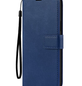 BASEY. BASEY. iPhone 18 Pro Hoesje Bookcase - Donkerblauw