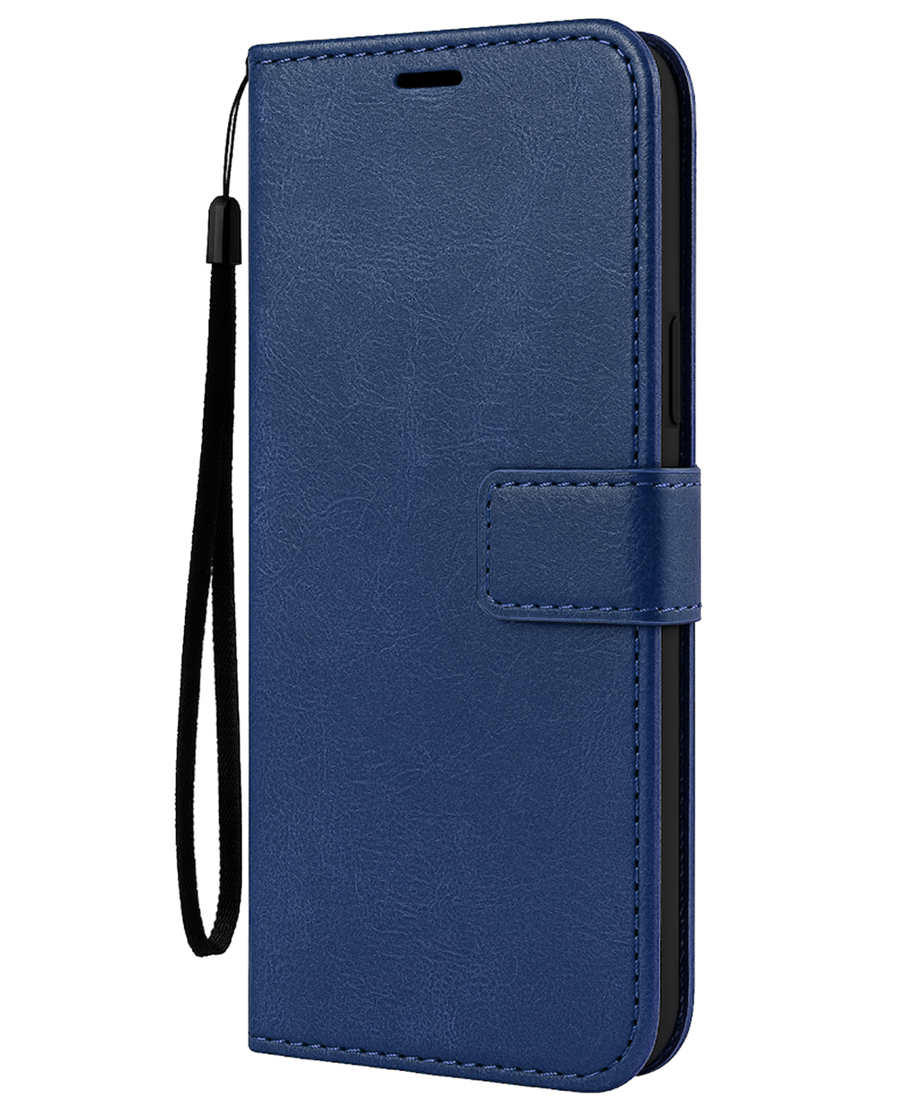 BASEY. BASEY. iPhone 18 Pro Hoesje Bookcase - Donkerblauw