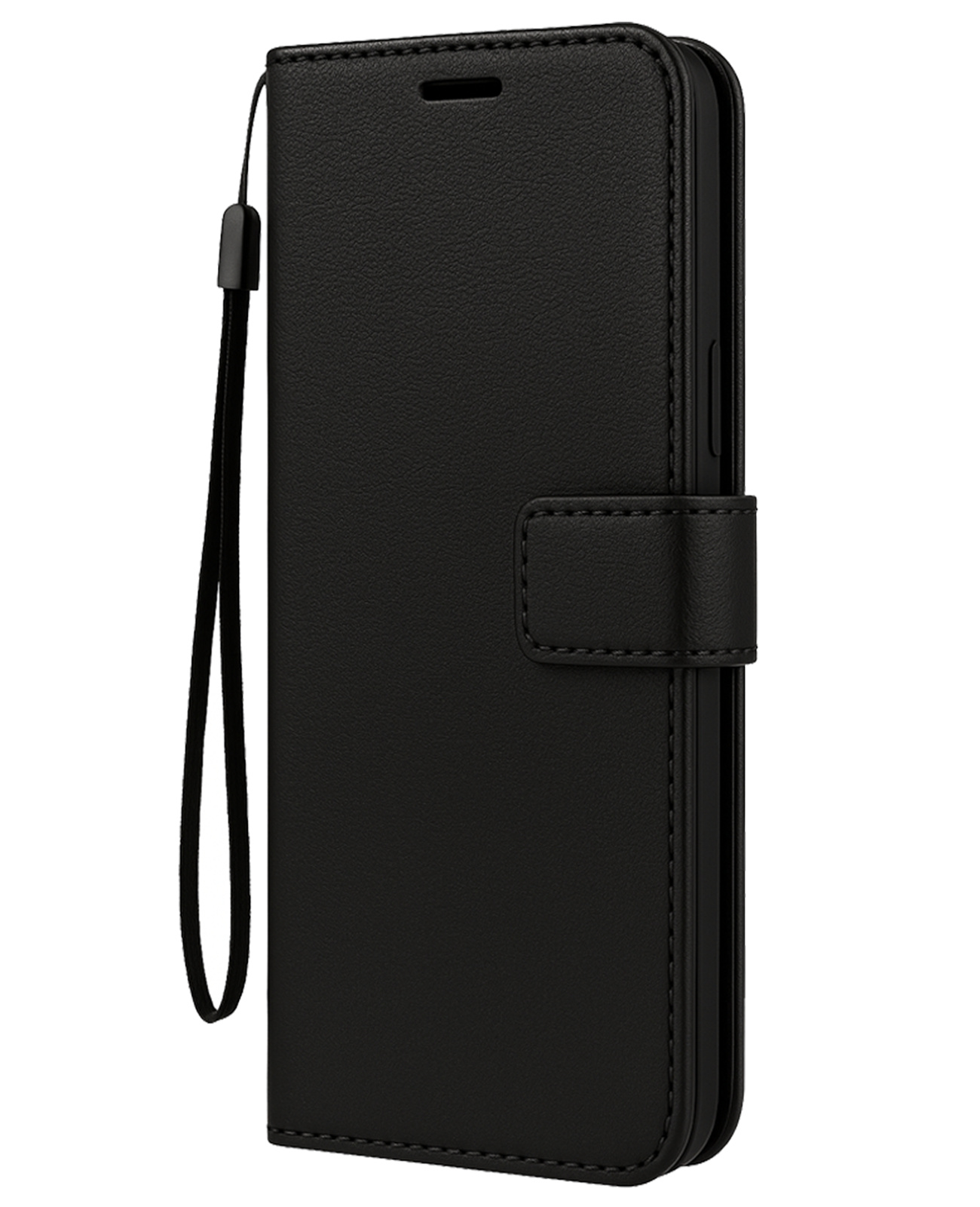BASEY. BASEY. iPhone 18 Pro Hoesje Bookcase - Zwart